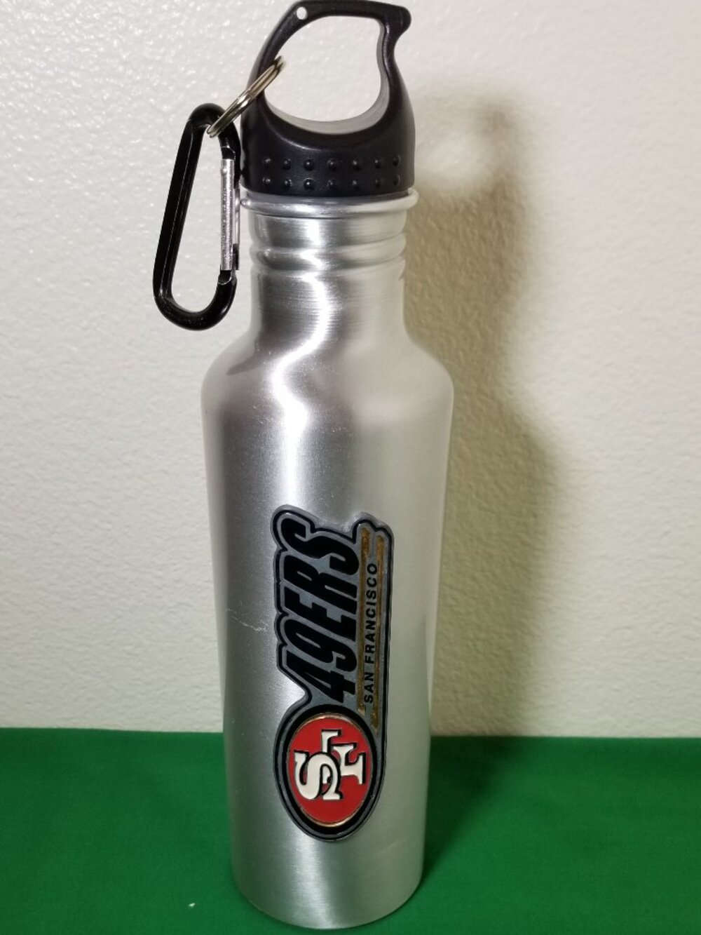 San Francisco 49ers Stainless‎ Steel Water Bottle Bang Bang Niner Gang